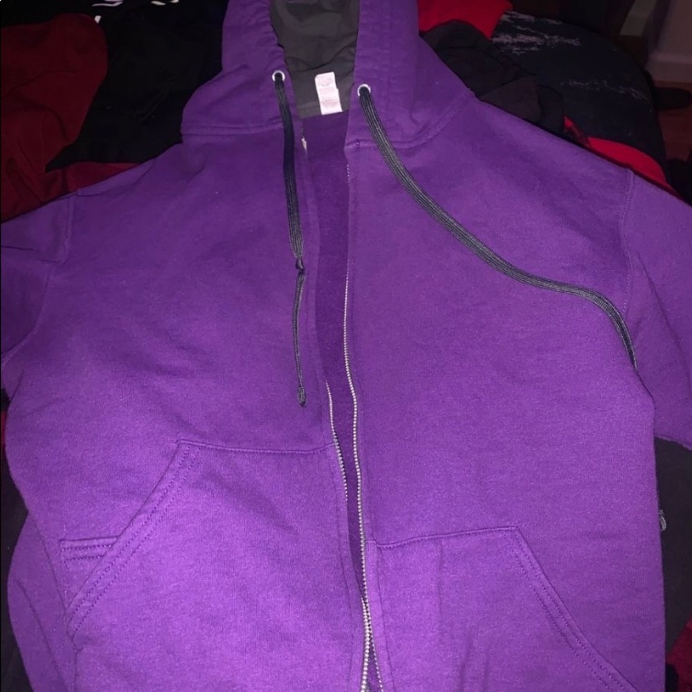 Purple Fruit of the Loom Jacket